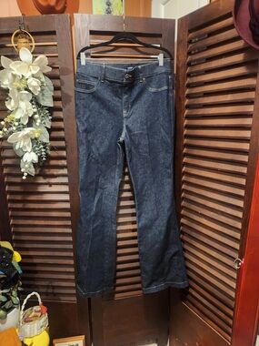 SPANX Dark Blue Flare Jeans